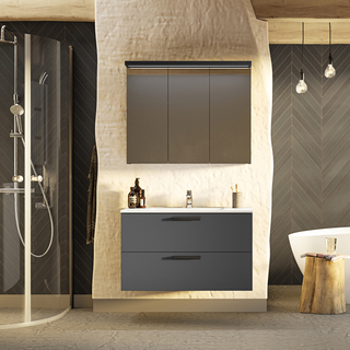  Kommod Westerbergs Jord Antracit Matt 90 Cm