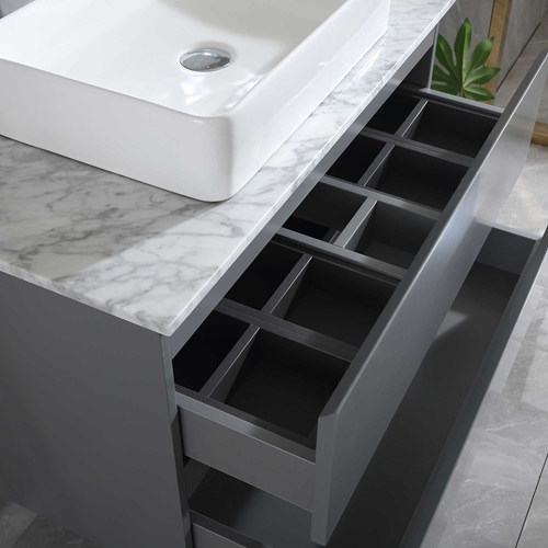 BADRUMSSKÅP BATHLIFE EXTAS 800 MM GRÅ