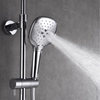 TAKDUSCHSET BATHLIFE VÄLLA KROM MED BADKARSBLANDARE