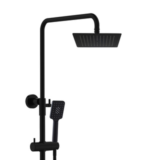 Takduschset Dagg Tapp Svart Cc150 Med 225X225 Duschhuvud