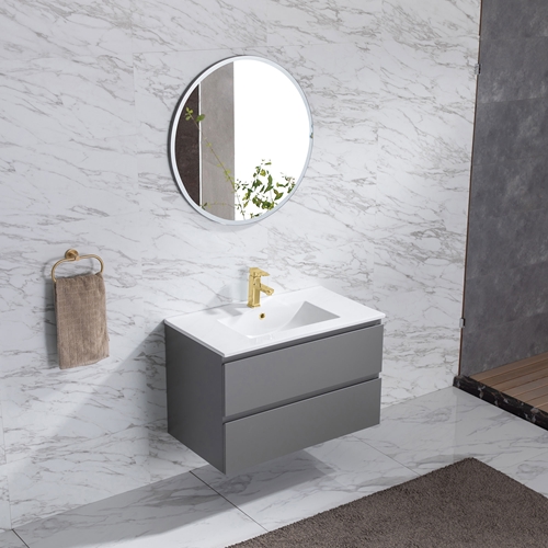 BADRUMSSKÅP BATHLIFE EUFORI 800 MM GRÅ