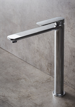 Tvättställsblandare Hafa Slim Hög Krom