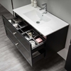 BADRUMSSKÅP BATHLIFE SALIG 1000 MM SVART