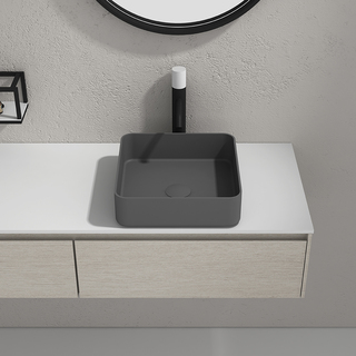 Tvättställ Bathlife Stark Grå Matt