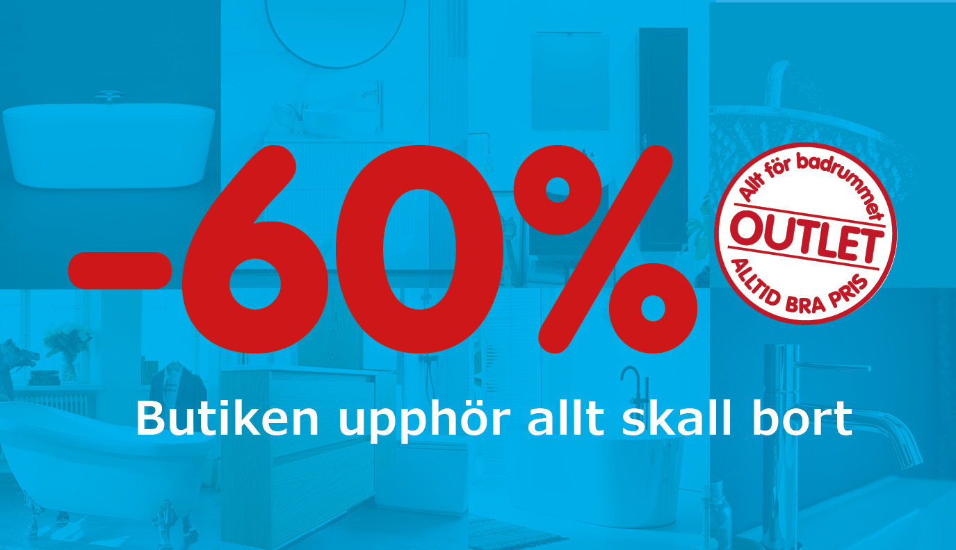 Badlagret butik i Kungsbacka