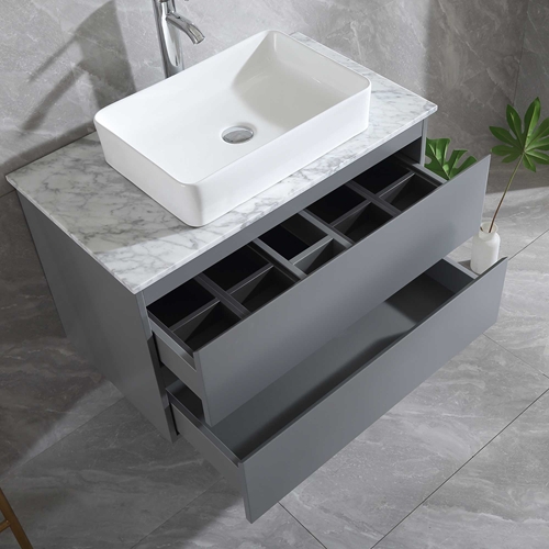 BADRUMSSKÅP BATHLIFE EXTAS 800 MM GRÅ