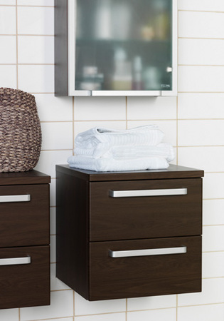 Sidoskåp Hafa Kioto M 2 Lådor 400 Mm Ek