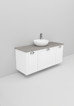 Noro Flexline Tvättställsskåp 189.3 1200 Mm Vit Matt Fasad Ram