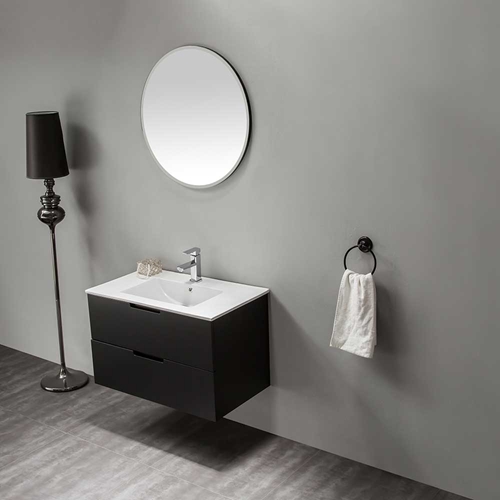 MÖBELPAKET  BATHLIFE GLÄDJE 800 MED SPEGEL SVART