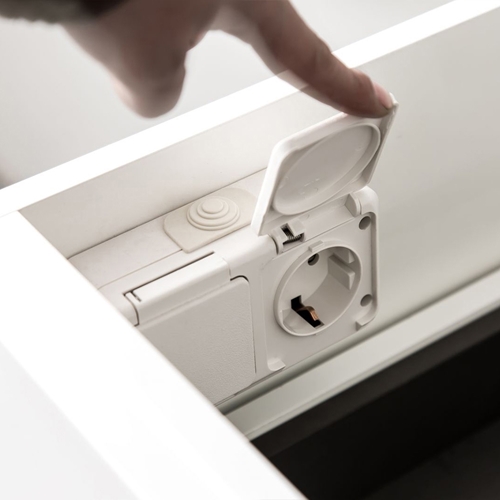 BADRUMSSKÅP BATHLIFE GLÄDJE 600 VIT