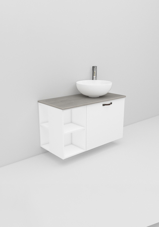 Flexline Tvättställsskåp Modell 113.1 900H Vit Matt