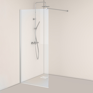 Duschvägg Nejd 80 Cm Cm Klarglas Matt