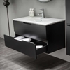 MÖBELPAKET  BATHLIFE GLÄDJE 1000 MED SPEGEL SVART