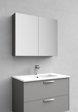Spegelskåp Noro Flex Soft Grå 800