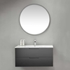 SPEGEL BATHLIFE ROA 700 MM SVART