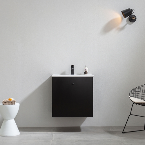 BADRUMSSKÅP BATHLIFE FRÖJD 620 MATTSVART