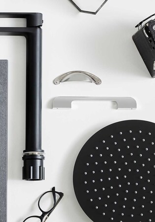 Handtag Noro Flex C-C 160 Krom