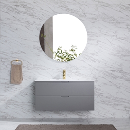 BADRUMSSKÅP BATHLIFE GLÄDJE 1000 MM GRÅ