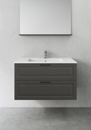 Tvättställsskåp Hafa Grace Antracit 900