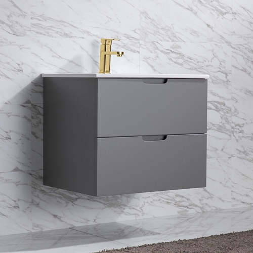 BADRUMSSKÅP BATHLIFE GLÄDJE GRÅ 600 MM