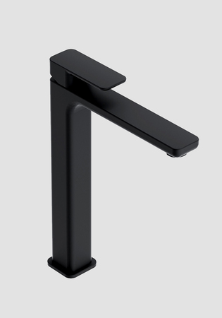 Tvättställsblandare Hafa Diamond Hög Svart