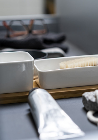 Badrumsskåp Noro  Vogue Soft Grå 800 Med Tvättställ