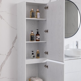 Sidoskåp Bathlife Förtjust  Vit