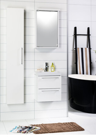 Tvättställsskåp Day 420 Vit Matt