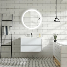 BADRUMSSKÅP BATHLIFE RUS  800 VIT EK