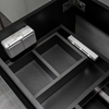 MÖBELPAKET  BATHLIFE GLÄDJE 1200 MED SPEGEL SVART