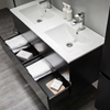 MÖBELPAKET  BATHLIFE GLÄDJE 1200 MED SPEGEL SVART