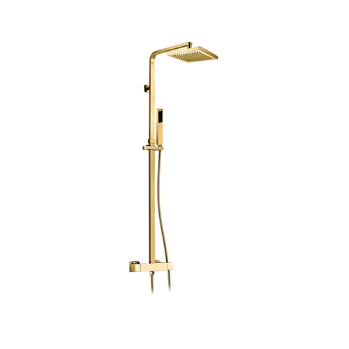 TAKDUSCHSET BATHLIFE FLÖDA GULD