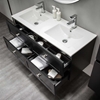 BADRUMSSKÅP BATHLIFE SALIG 1200 MM SVART