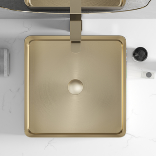 Tvättställ Bathlife Skatt Borstad Guld