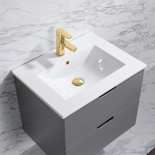 BADRUMSSKÅP BATHLIFE GLÄDJE GRÅ 600 MM