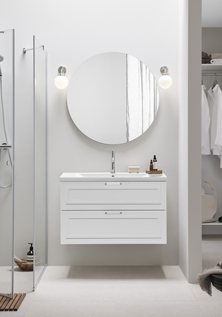 Tvättställsskåp Hafa Grace Vit 900