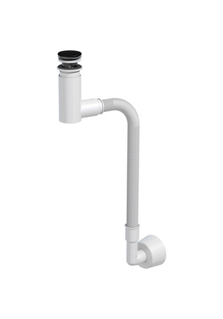 Vattenlås Sats Hafa Easy Clean Mattsvart 40 Popup Med Slang