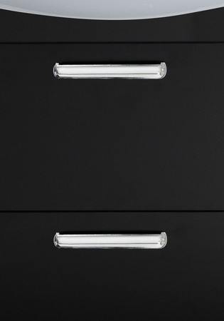 Badrumsskåp Hafa Life 500 M Tvättställskåp Och Lådfront Svart Matt