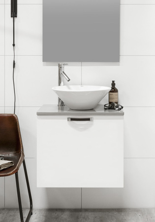 Flexline Tvättställsskåp Modell 19.1 600 Vit Matt