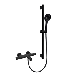 DUSCHSET BATHLIFE SORLA TAPP MATT SVART