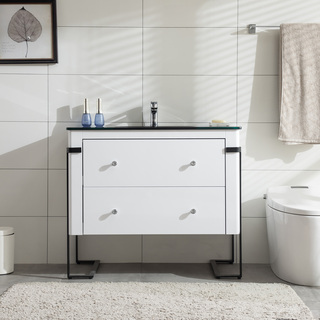 Badrumsskåp Bathlife Jubel 1000 Mm Vit