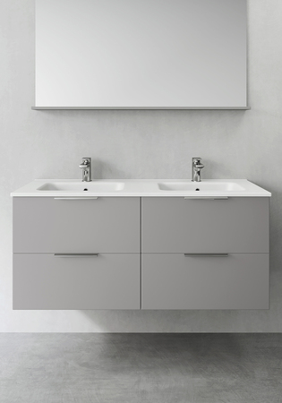 Badrumsskåp Hafa Shape Grå 1200D