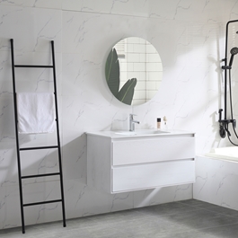 BADRUMSSKÅP BATHLIFE LÄTTSAM 1000 MM VIT EK