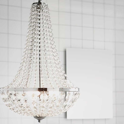 KRISTALLKRONA BATHLIFE KRISTALL  3L KROM/MC IP44
