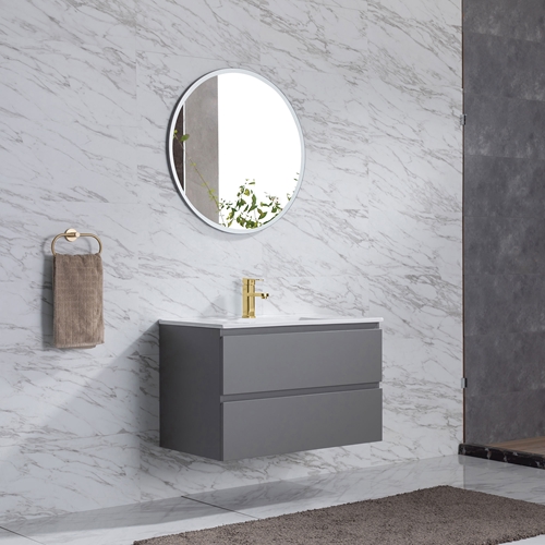 BADRUMSSKÅP BATHLIFE EUFORI 800 MM GRÅ