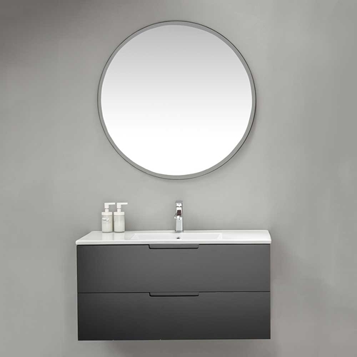 SPEGEL BATHLIFE ROA 700 MM SVART