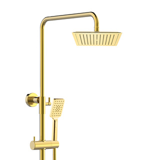 Takduschset Dagg Tapp Mässing Cc150 Med 225X225 Duschhuvud