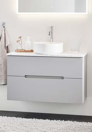 Tvättställsskåp Hafa Sun Grå 900