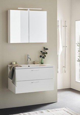 Tvättställsskåp Noro Neo Vit Matt 800