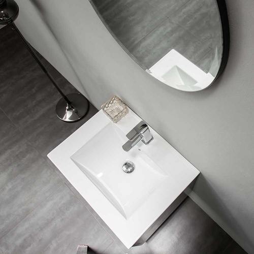 MÖBELPAKET  BATHLIFE GLÄDJE 600 MED SPEGEL SVART